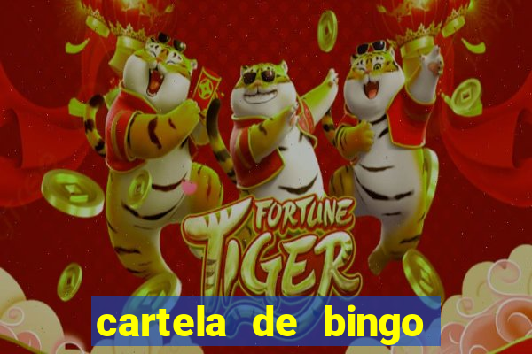 cartela de bingo cha de panela